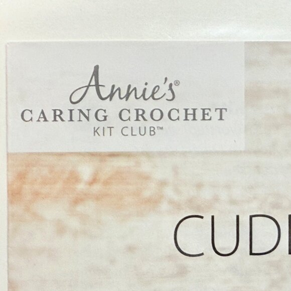 Annies Caring Crochet Kit Club Cuddle Buddies Kit for Handmade Teddy Bears - New - Picture 3 of 7